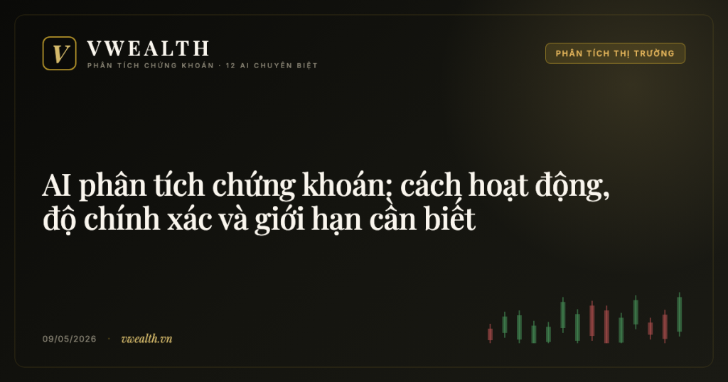 AI phân tích chứng khoán: cách hoạt động, độ chính xác và giới hạn cần biết