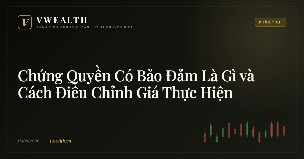 Chứng Quyền Có Bảo Đảm Là Gì và Cách Điều Chỉnh Giá Thực Hiện