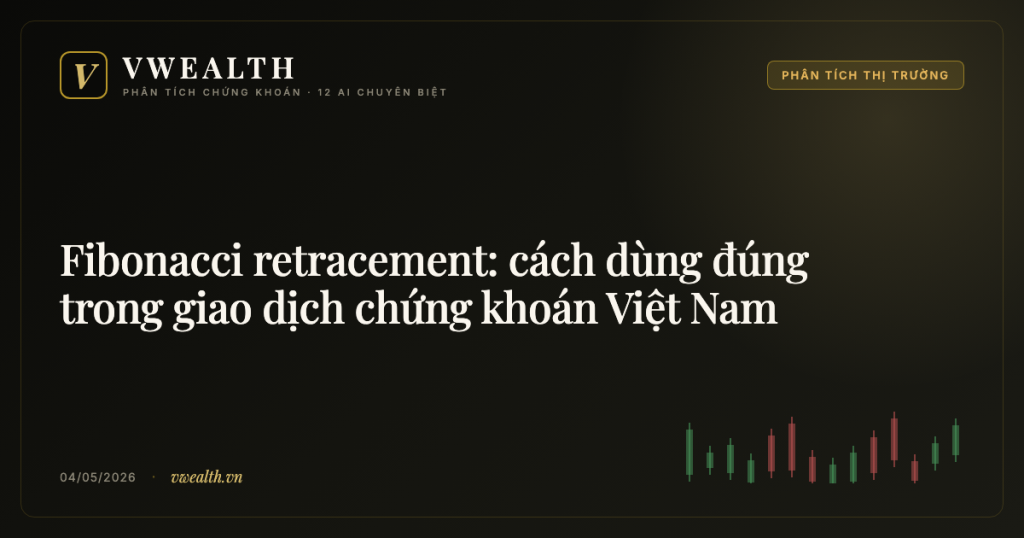 Fibonacci retracement: cách dùng đúng trong giao dịch chứng khoán Việt Nam