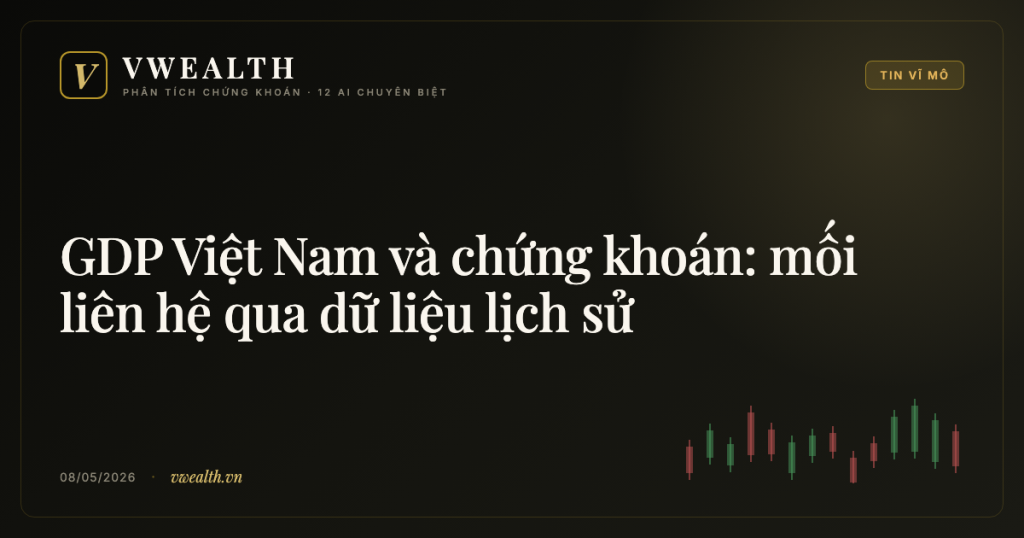GDP Việt Nam và chứng khoán: mối liên hệ qua dữ liệu lịch sử