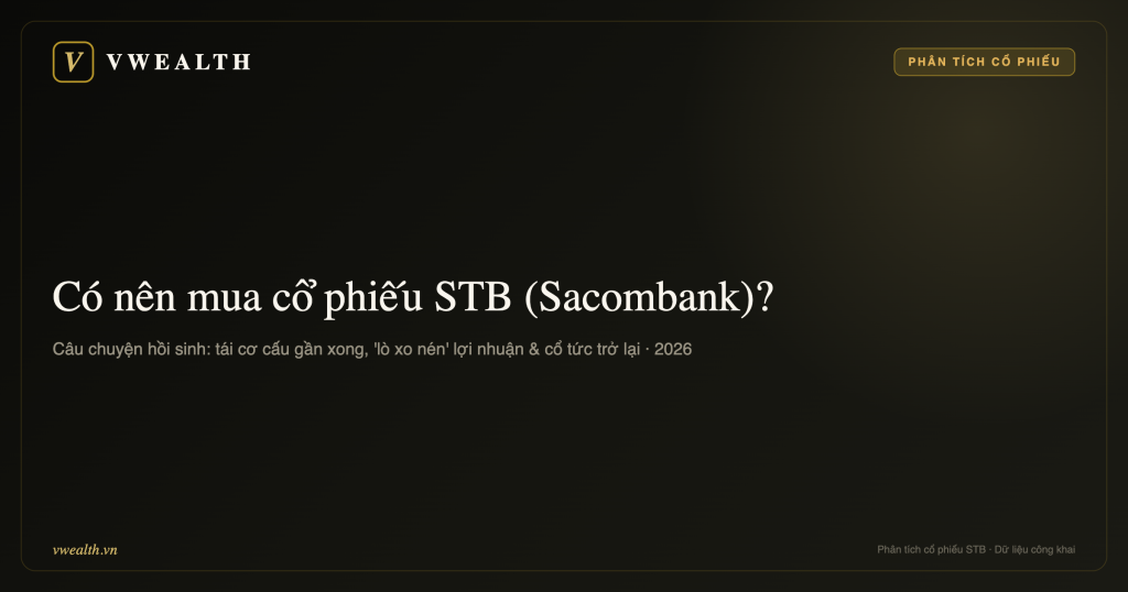Có nên mua cổ phiếu STB (Sacombank) không? Phân tích toàn diện 2026