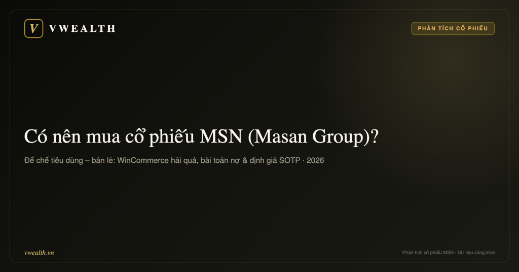 Có nên mua cổ phiếu MSN (Masan Group) không? Phân tích toàn diện 2026