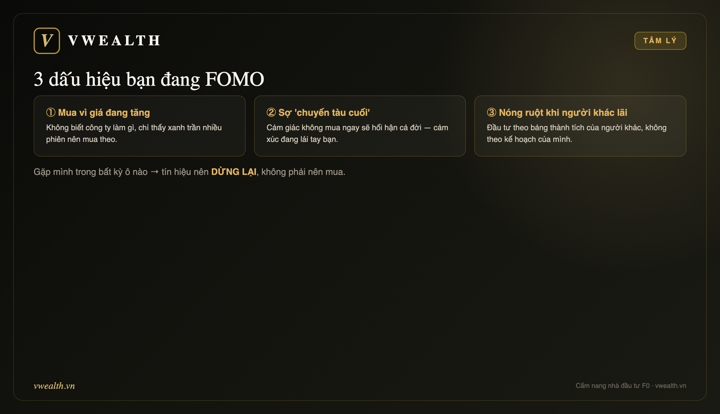 3 dấu hiệu nhận biết FOMO