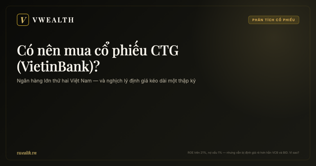 Có nên mua cổ phiếu CTG (VietinBank)? Phân tích toàn diện 2026