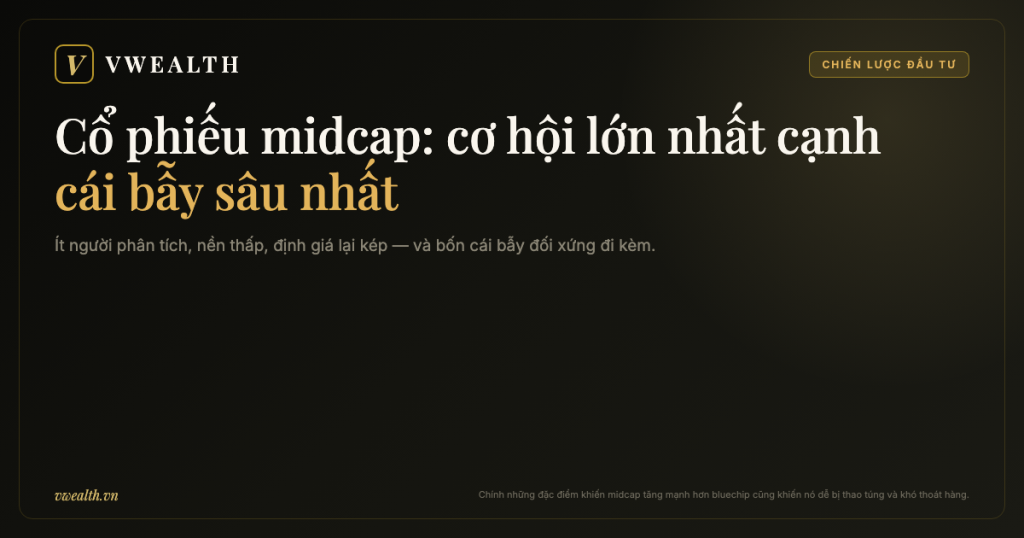 Cổ phiếu vốn hóa vừa và nhỏ: nơi cơ hội lớn nhất đứng cạnh cái bẫy sâu nhất
