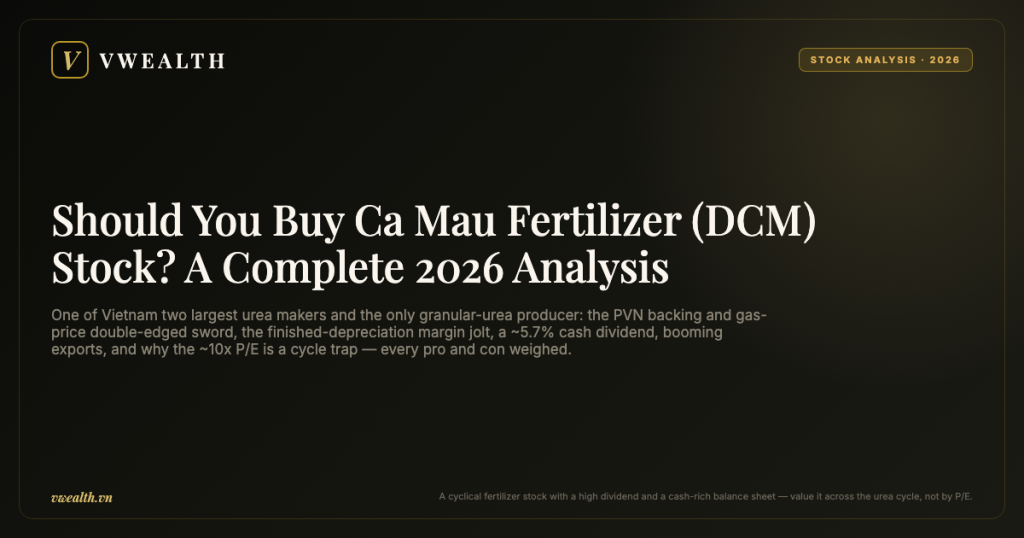 Should You Buy Ca Mau Fertilizer (DCM) Stock? A Complete 2026 Analysis