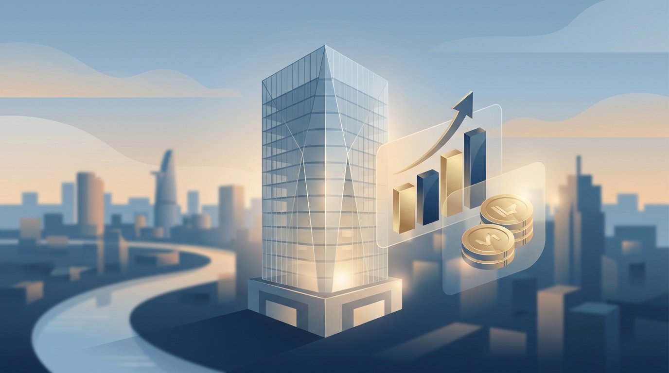 Illustration representing financial strength and capital base of a securities company