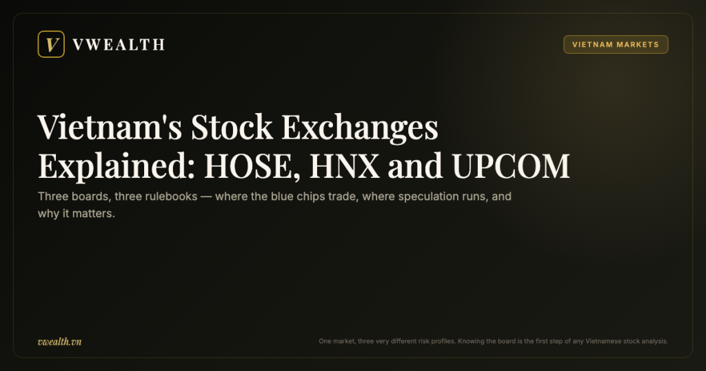 Vietnam’s Stock Exchanges Explained: HOSE, HNX and UPCOM