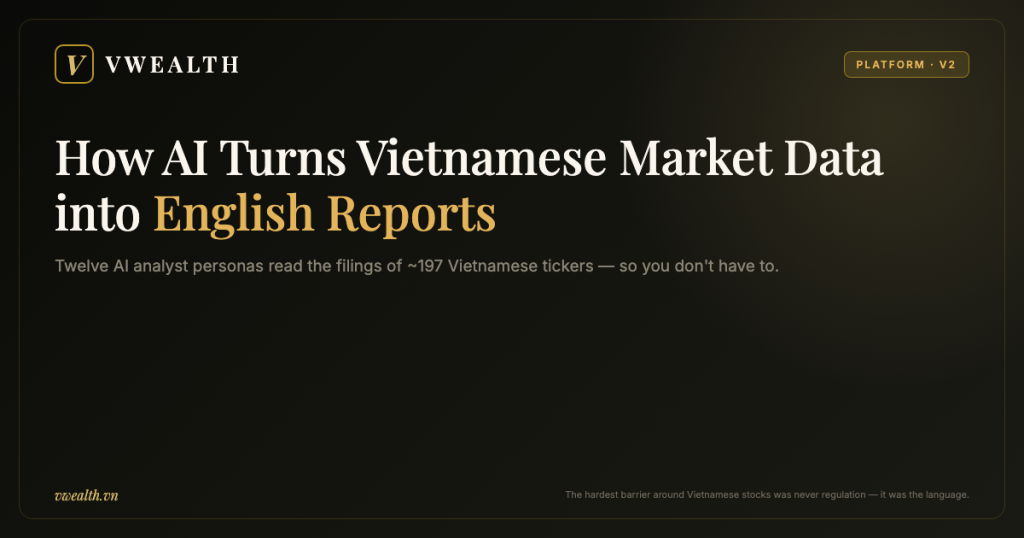 Inside vwealth V2: AI Analysis of Vietnamese Market Data