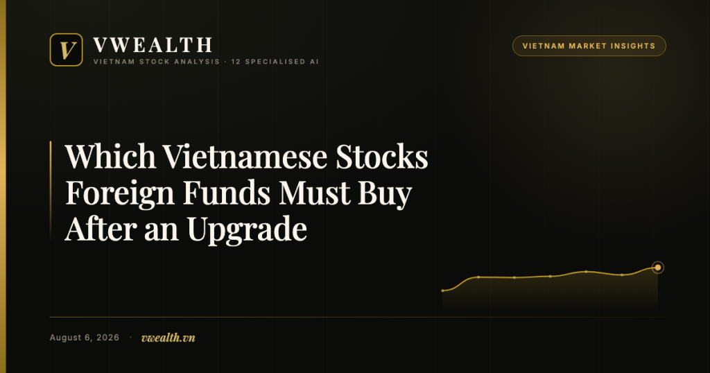 Which Vietnamese Stocks Foreign Funds Must Buy After an Upgrade