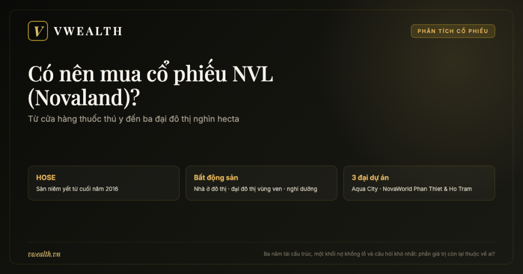 Có nên mua cổ phiếu NVL (Novaland)? Phân tích toàn diện 2026