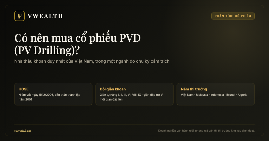 Có nên mua cổ phiếu PVD (PV Drilling)? Phân tích toàn diện 2026