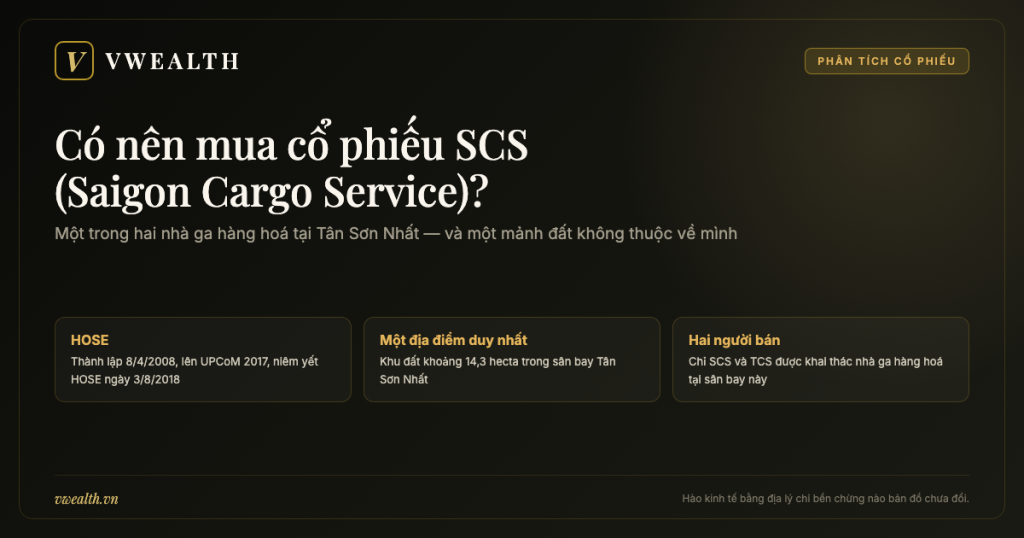 Có nên mua cổ phiếu SCS (Saigon Cargo Service)? Phân tích 2026