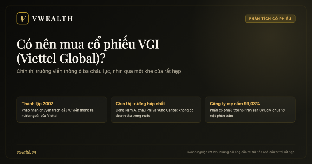 Có nên mua cổ phiếu VGI (Viettel Global)? Phân tích 2026