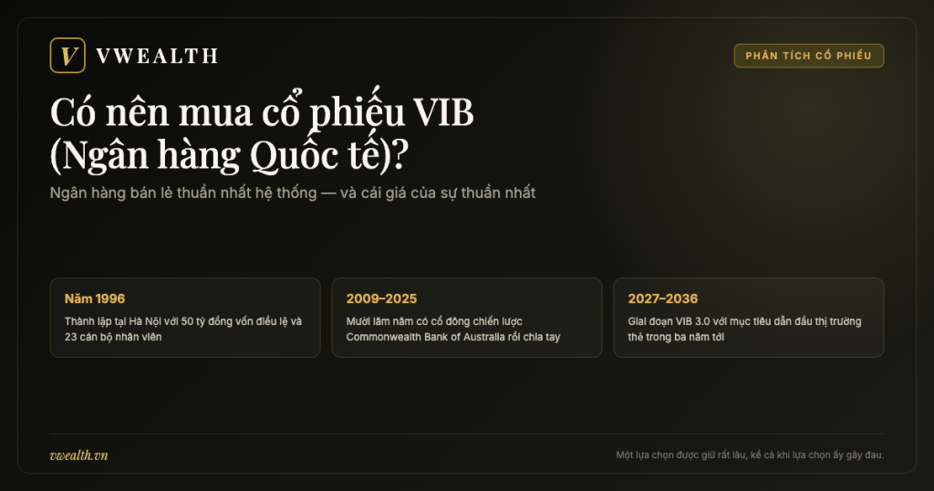 Có nên mua cổ phiếu VIB (Ngân hàng Quốc tế)? Phân tích 2026