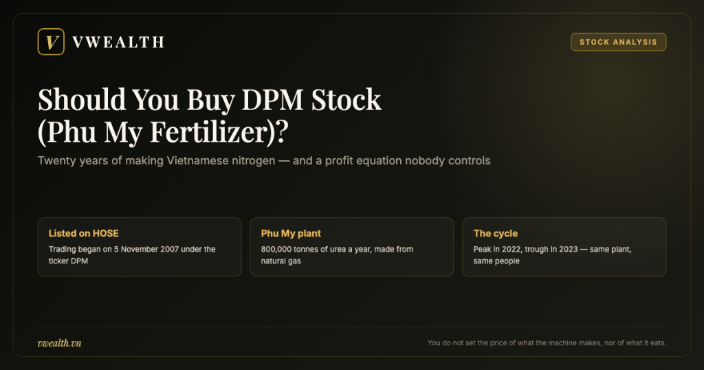 Should You Buy DPM Stock (Phu My Fertilizer)? A 2026 Analysis
