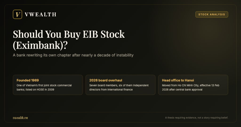 Should You Buy EIB Stock (Eximbank)? A Complete 2026 Analysis