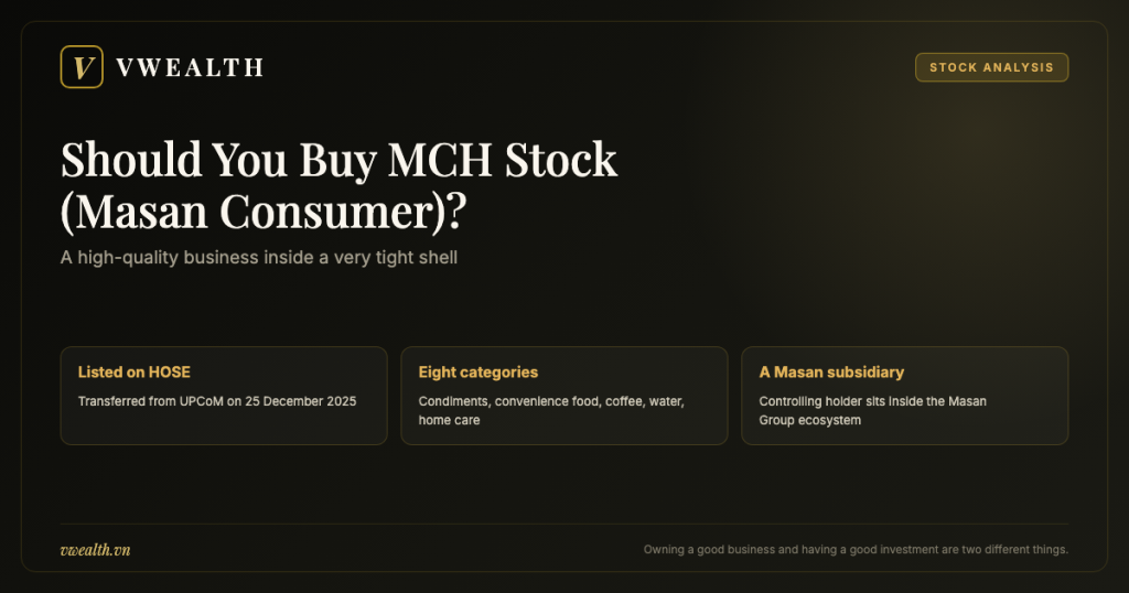 Should You Buy MCH Stock (Masan Consumer)? 2026 Analysis