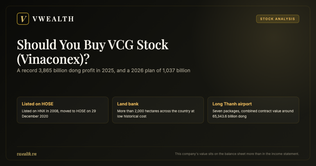 Should You Buy VCG Stock (Vinaconex)? A Complete 2026 Analysis