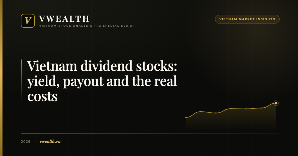 Vietnam Dividend Stocks: Yield, Payout and the Costs Nobody Mentions
